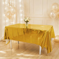 Metallic Gold Table Cover-137×274cm