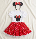 Mickey Mouse Girl Red Costume