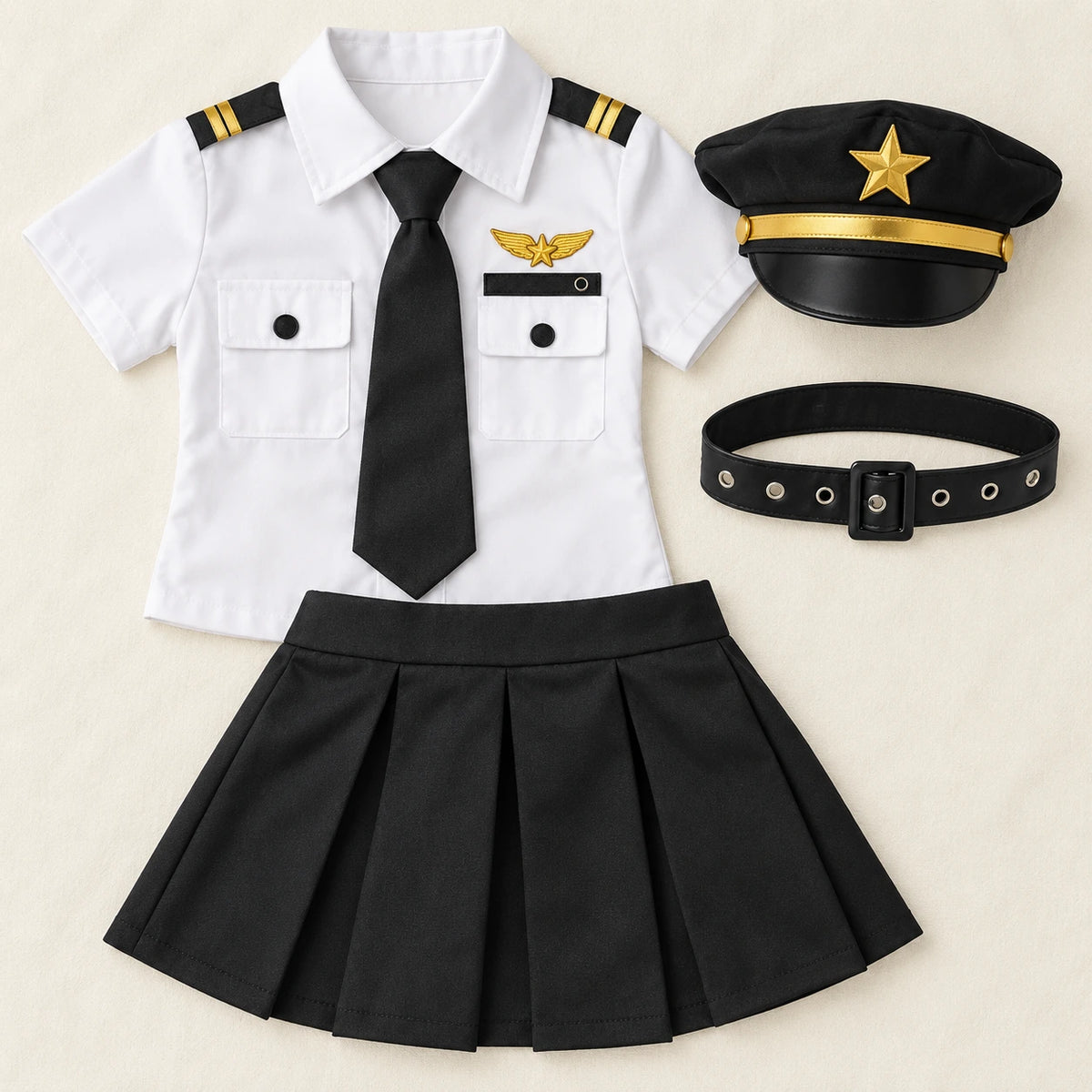 Aviator / Pilot Girl Costume