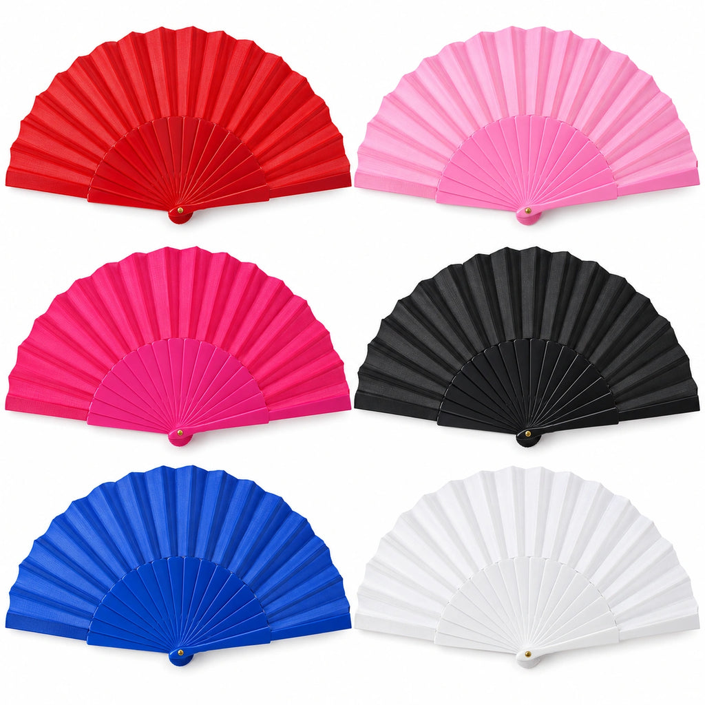 Plain Folding Hand Fan
