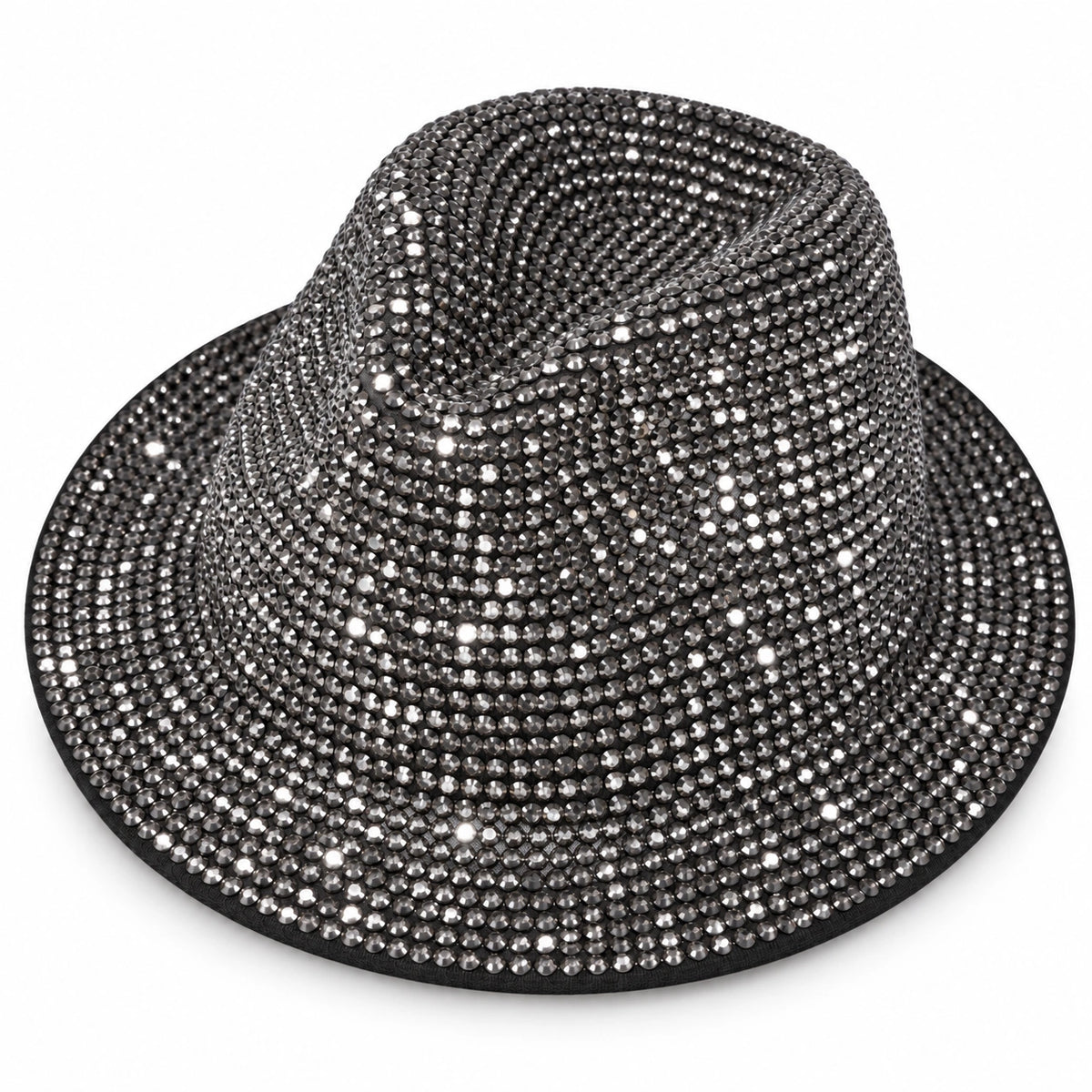Rhinestone Fedora Hat