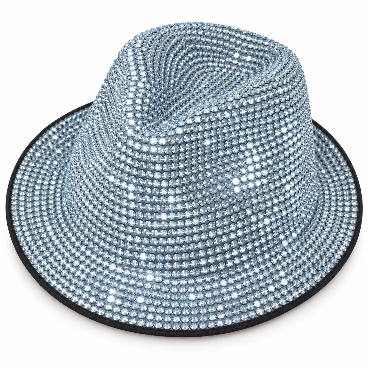 Rhinestone Fedora Hat