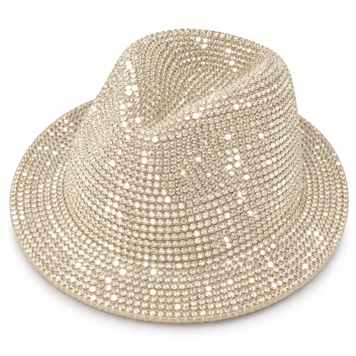 Rhinestone Fedora Hat