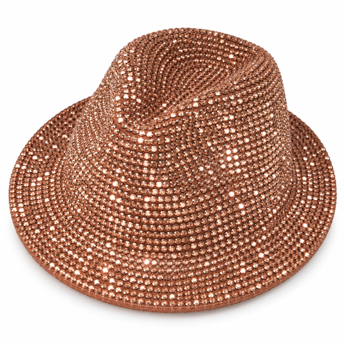 Rhinestone Fedora Hat