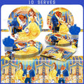 Beauty and the Beast Birthday Party Set