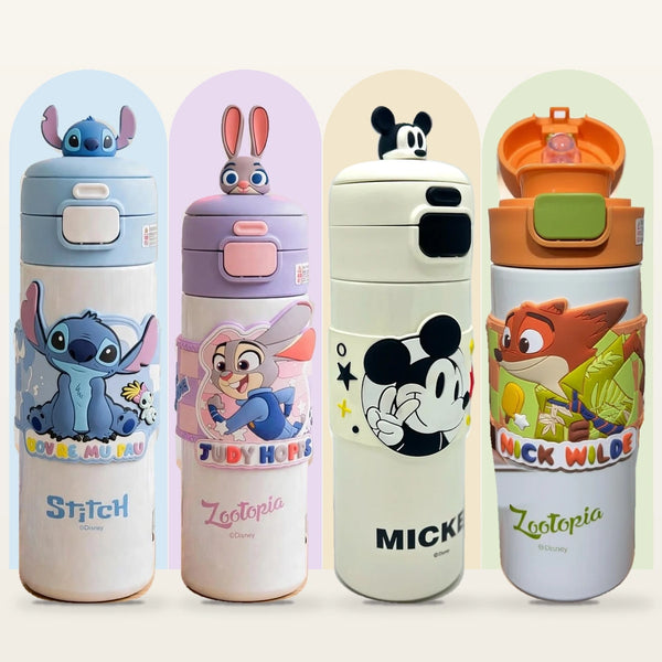 Character Water Bottle - 550 ml