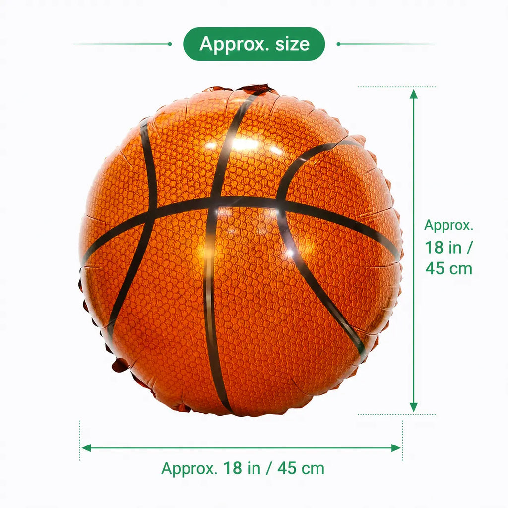 Basketball Foil Balloon