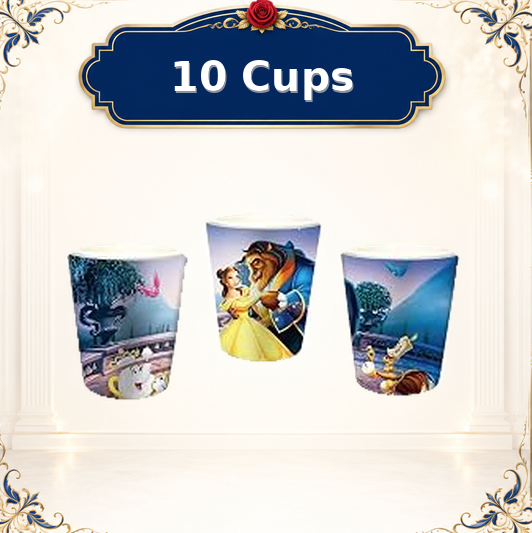 Beauty and the Beast Birthday Party Set
