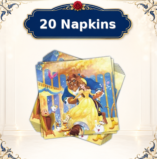 Beauty and the Beast Birthday Party Set