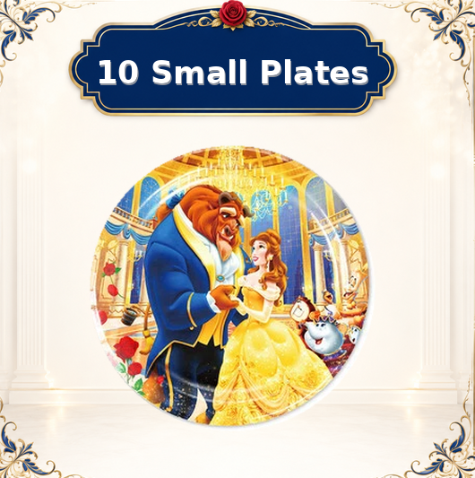 Beauty and the Beast Birthday Party Set