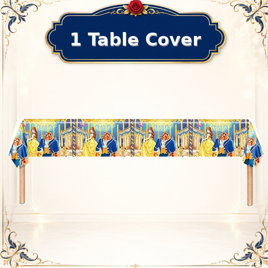 Beauty and the Beast Birthday Party Set