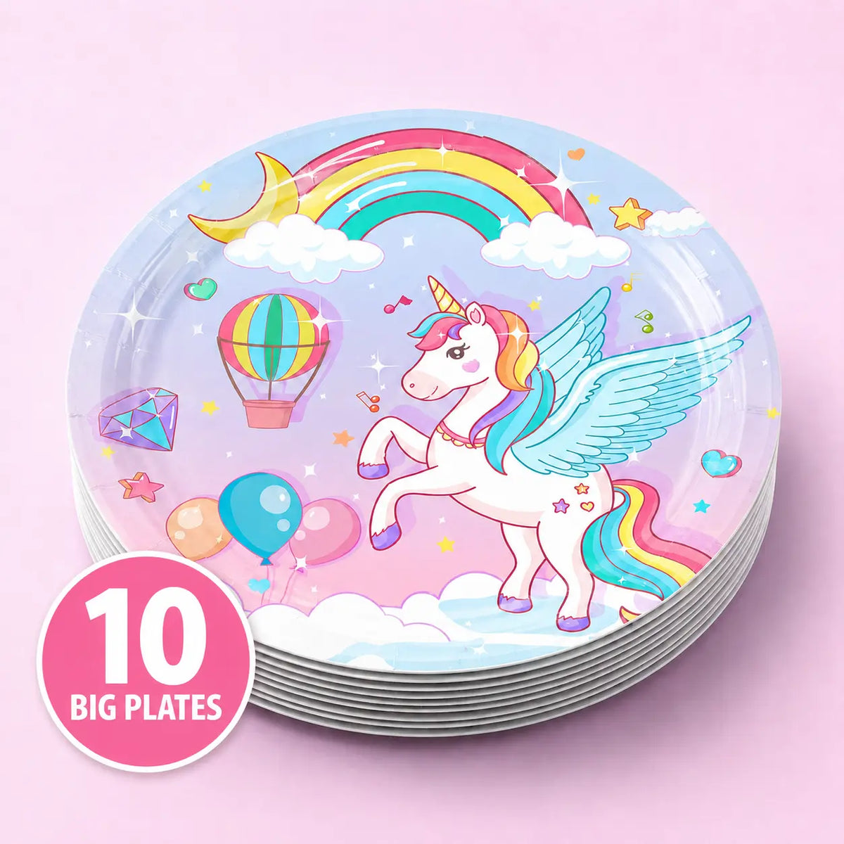 Unicorn Party Tableware Set