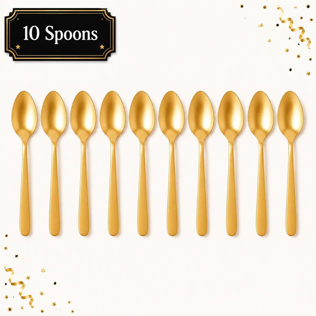Black & Gold Happy New Year Party Set