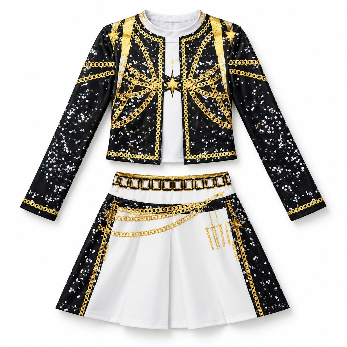 KPop Demon Hunters Costume - Black & Gold