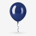 Navy Blue Latex Balloon Individual Packs
