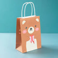 Brown Bear Designed Gift Bag