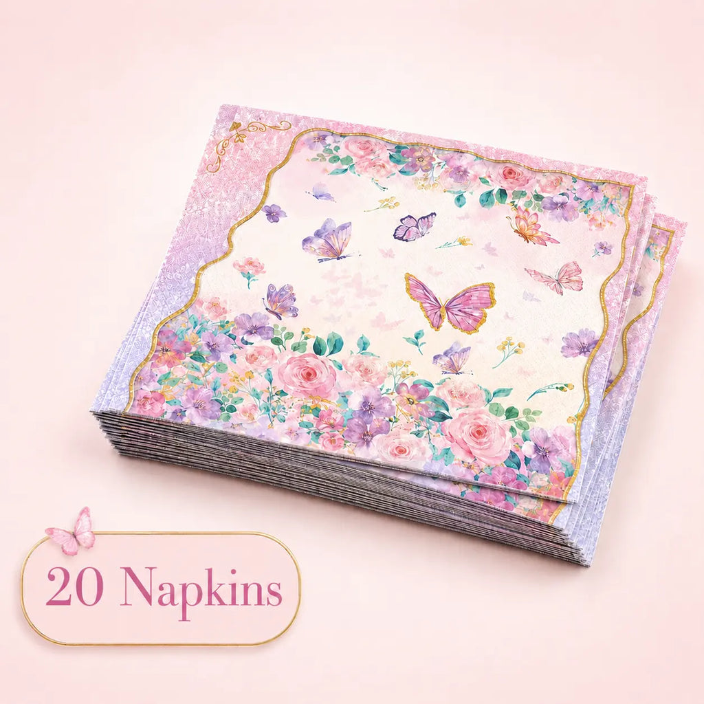 Butterfly Birthday Party Set