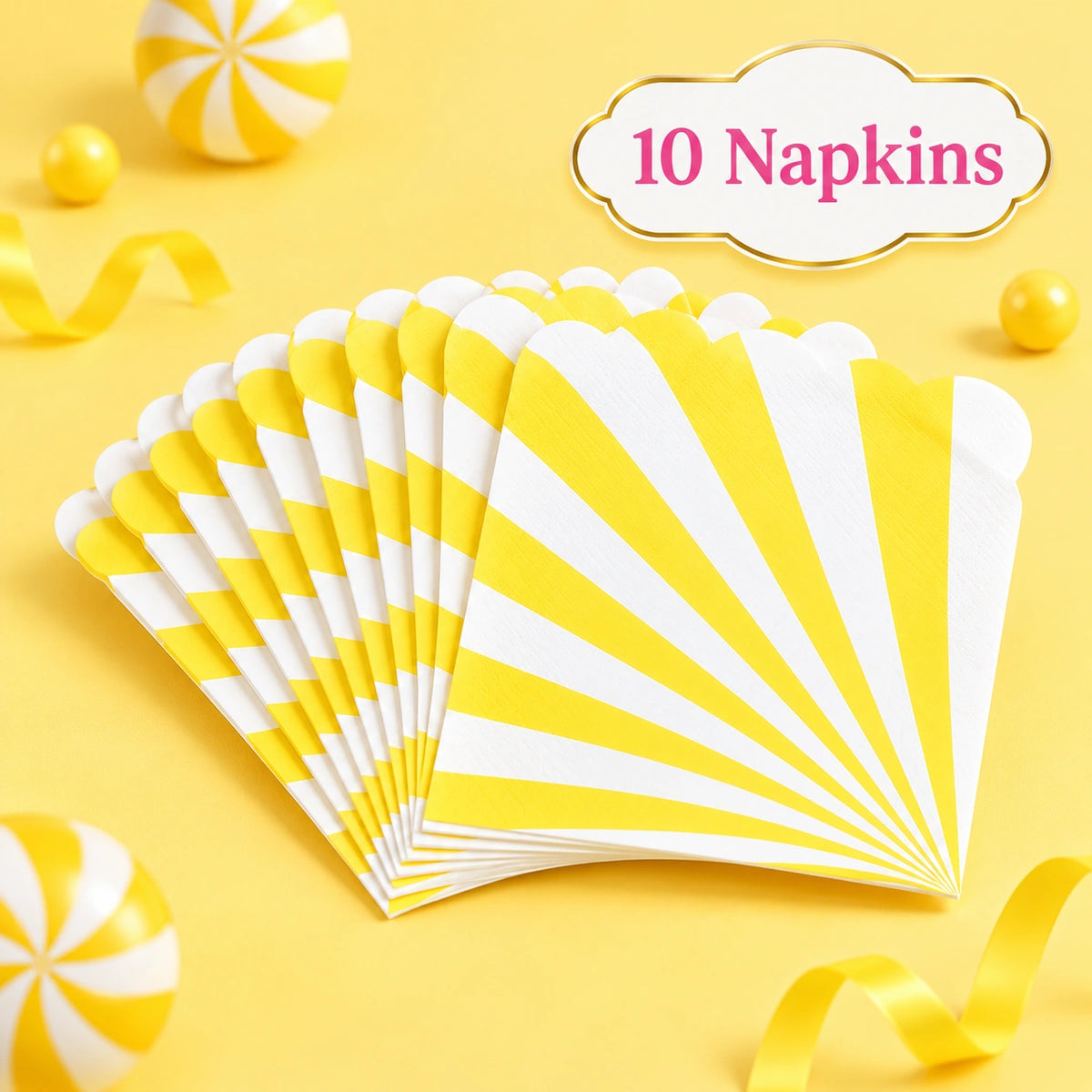 Candy Party Set Yellow