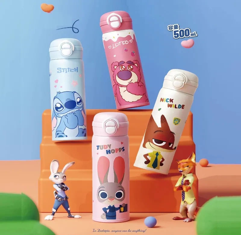 Character Water Bottle - 500 ml