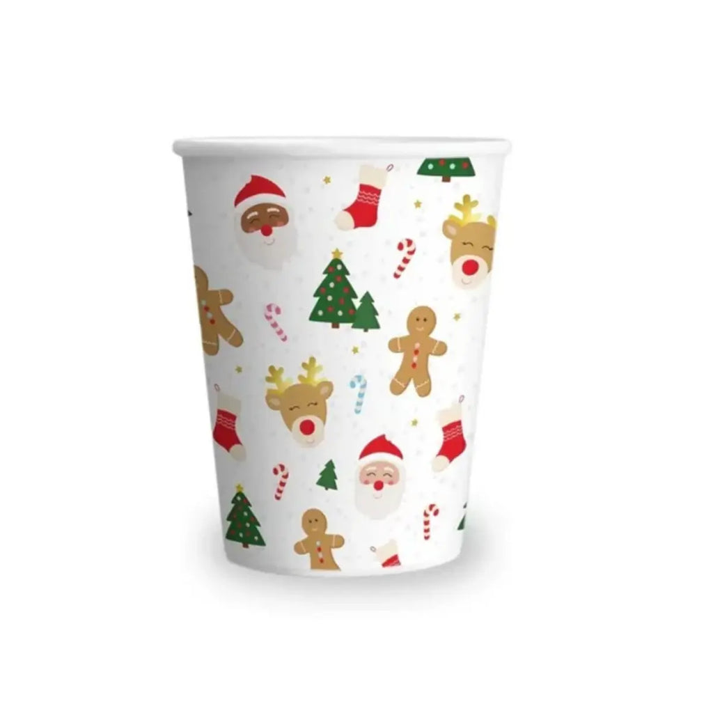 Christmas Characters Cups & Plates – Sets of 8