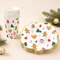 Christmas Characters Cups & Plates – Sets of 8