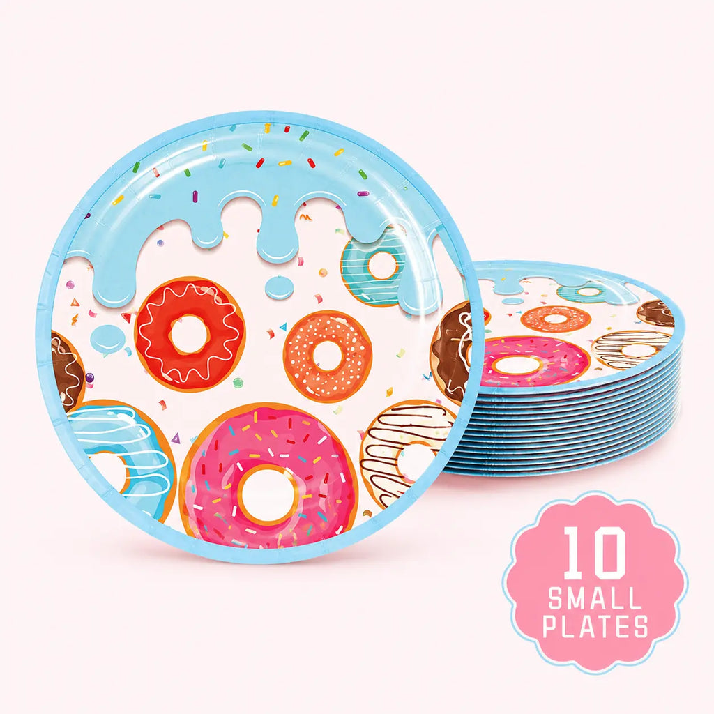 Donut Party Tableware - Complete Set or Individual Packs