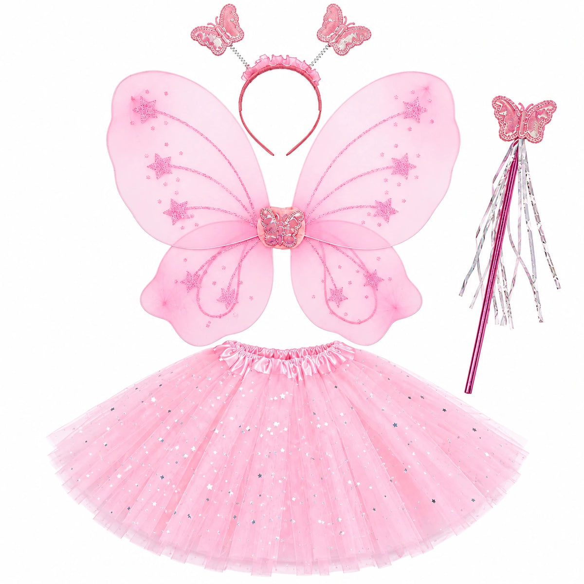 Sparkling Fairy Tutu, Wings and Accessories