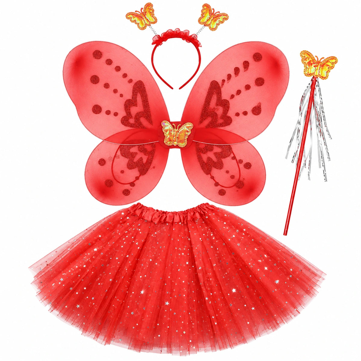 Sparkling Fairy Tutu, Wings and Accessories