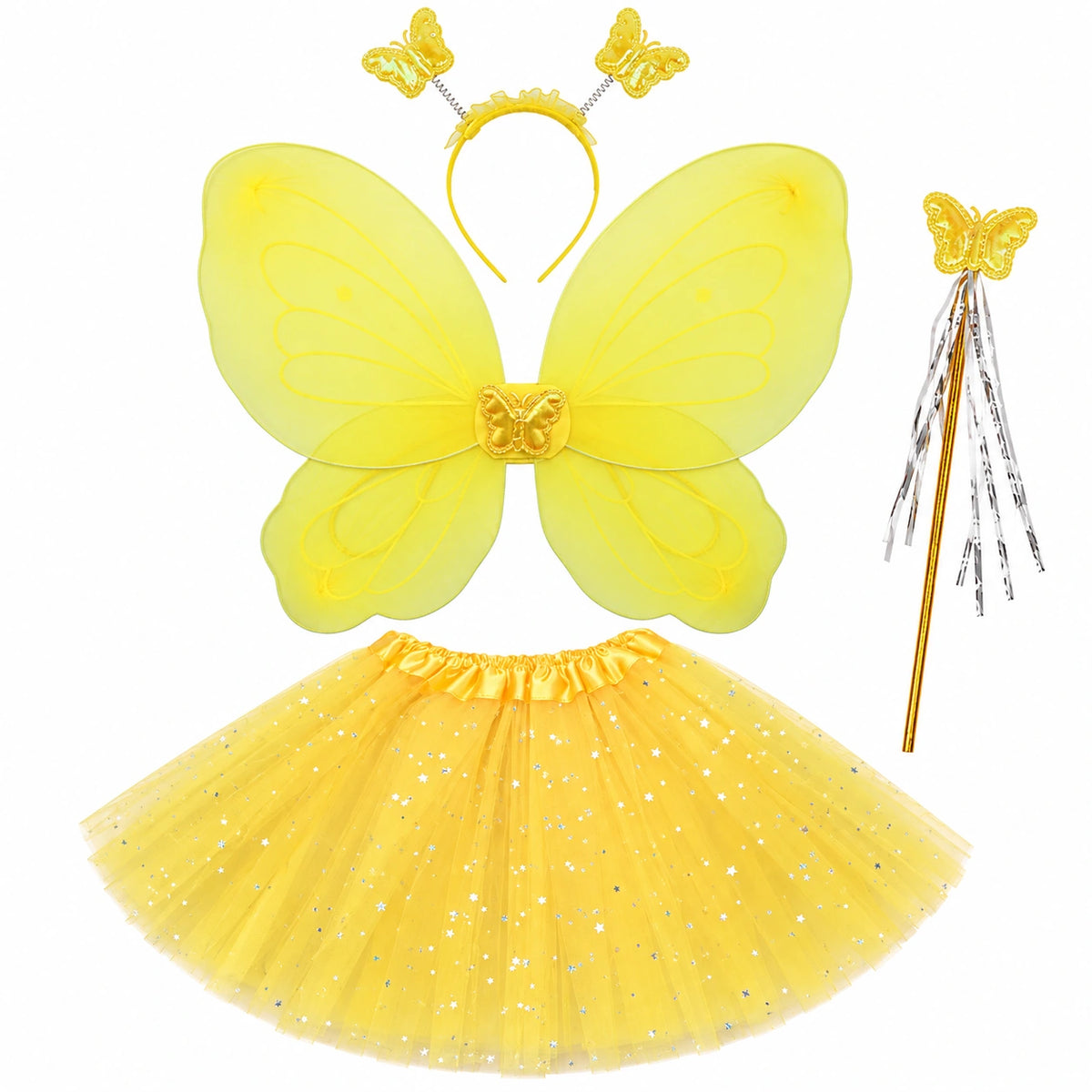 Sparkling Fairy Tutu, Wings and Accessories