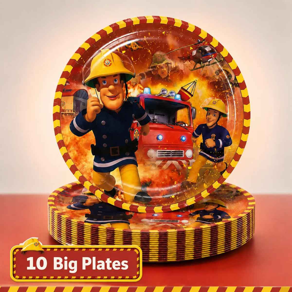 Firefighter Birthday Party Set