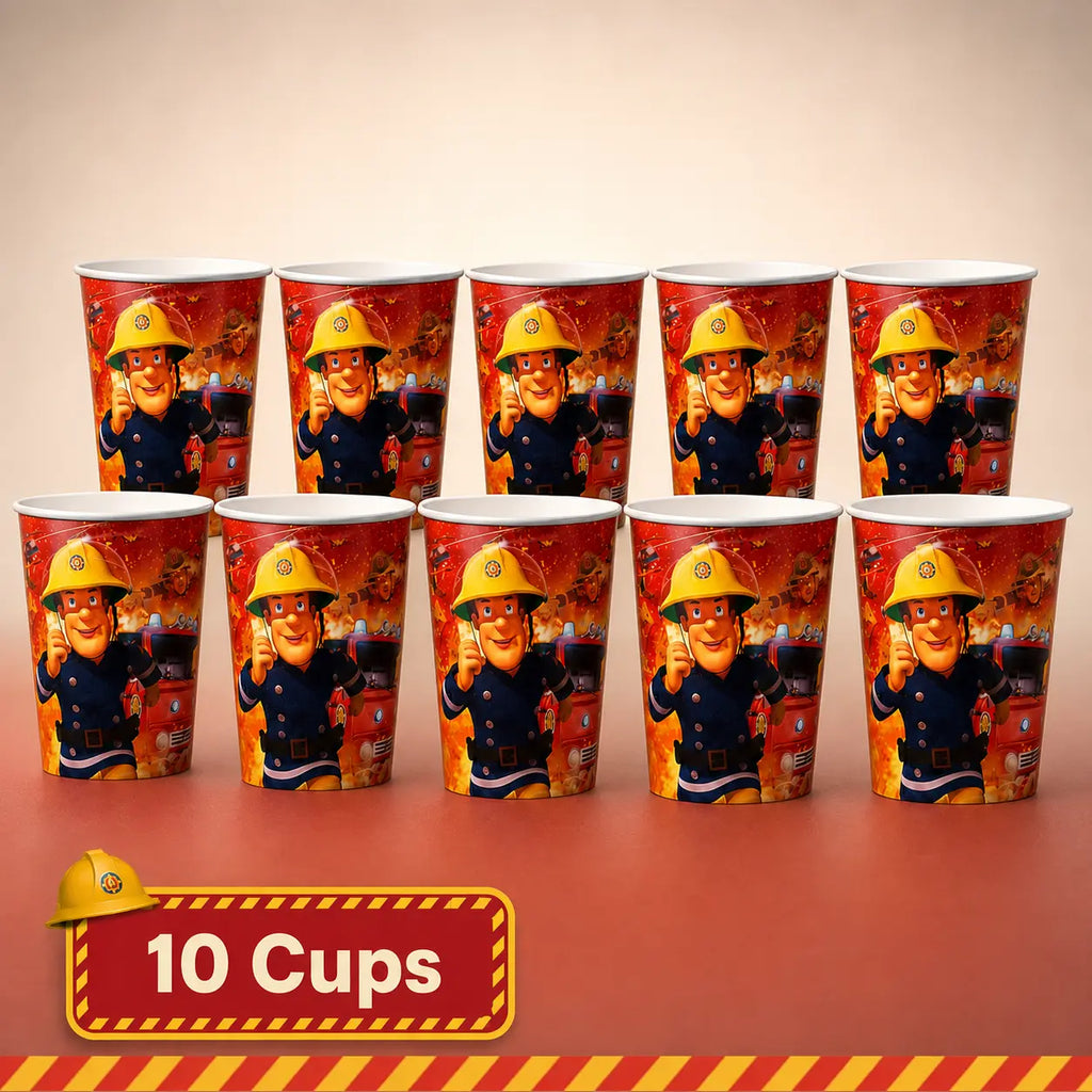 Firefighter Birthday Party Set