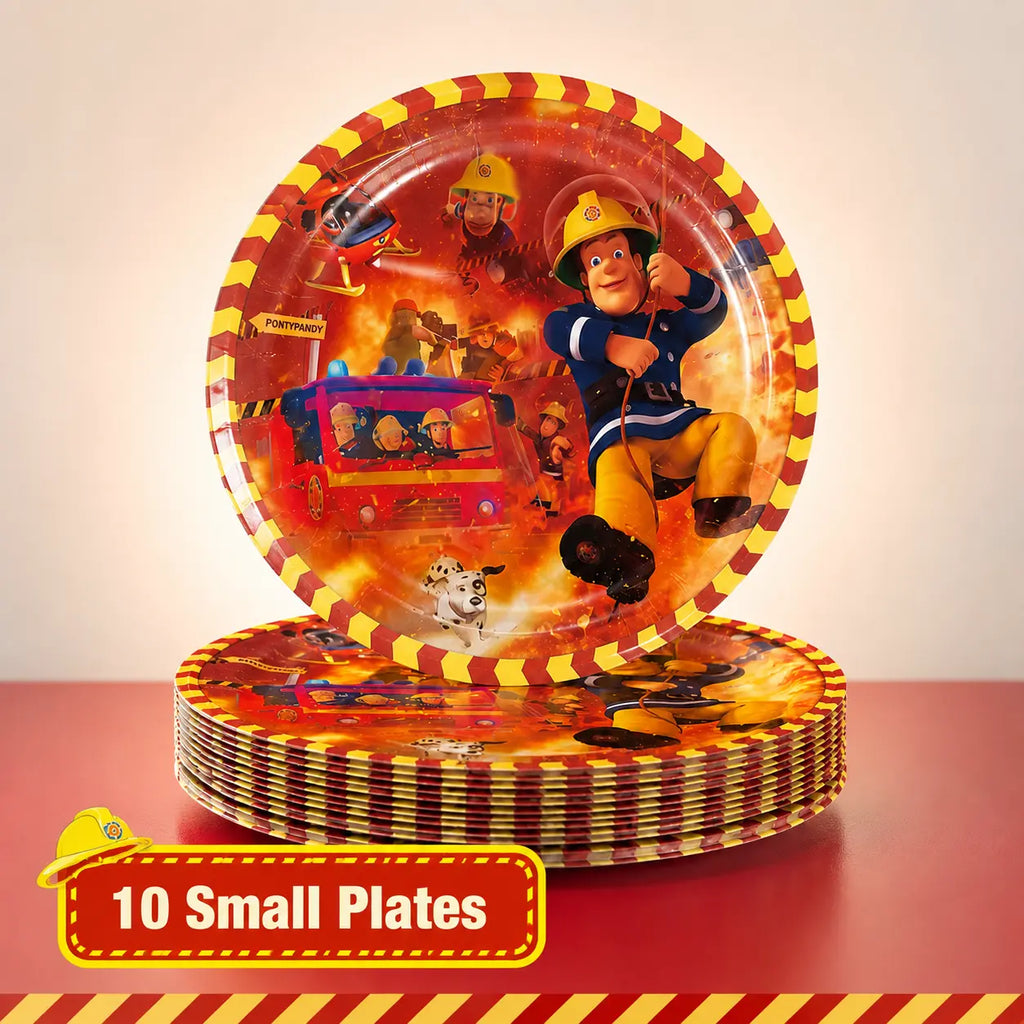 Firefighter Birthday Party Set