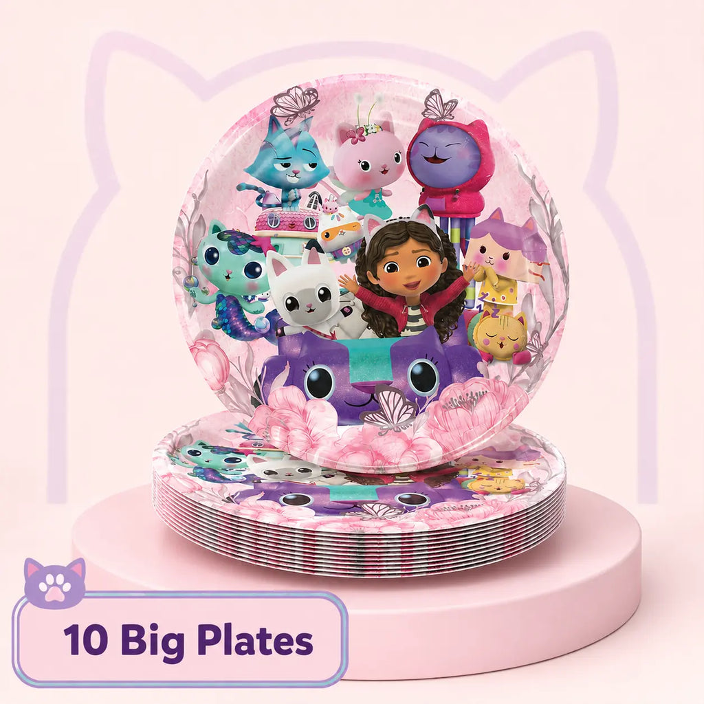 Gabby's Dollhouse Birthday Party Set
