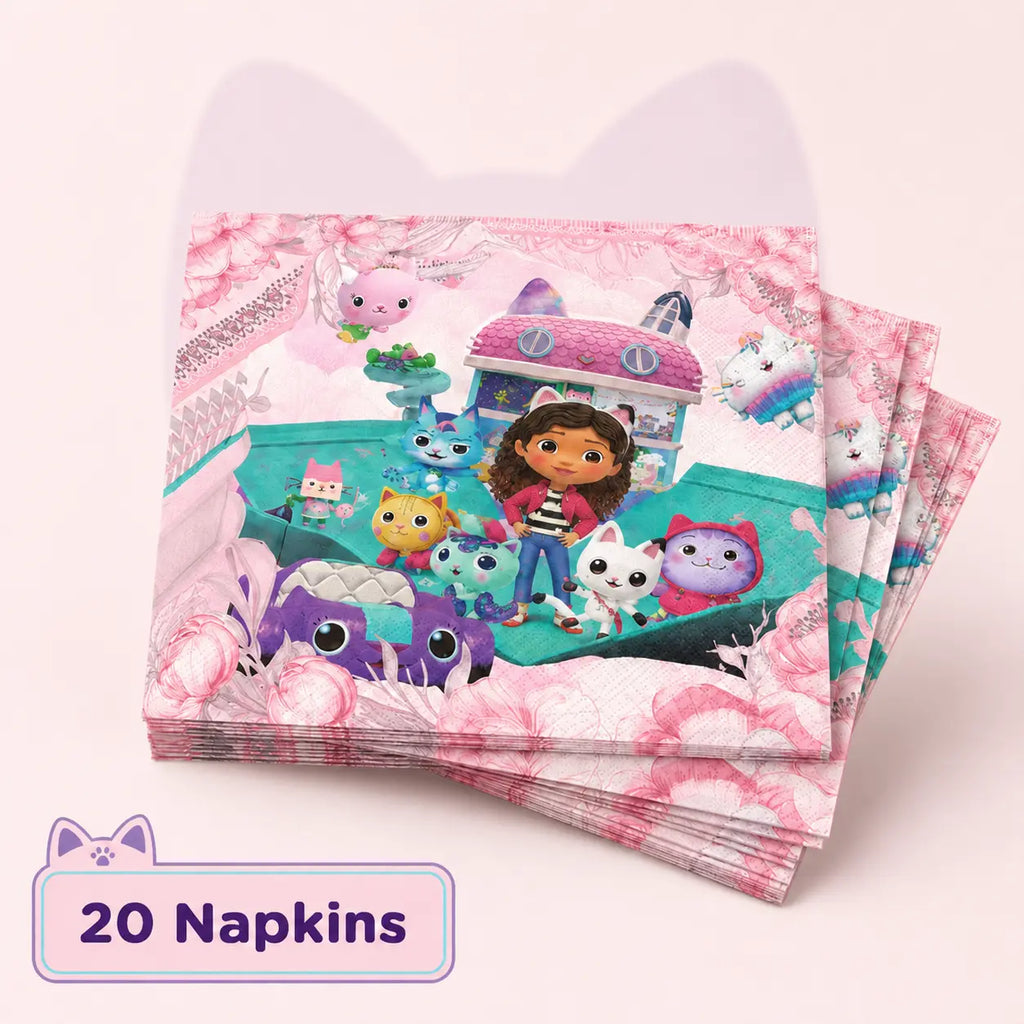 Gabby's Dollhouse Birthday Party Set