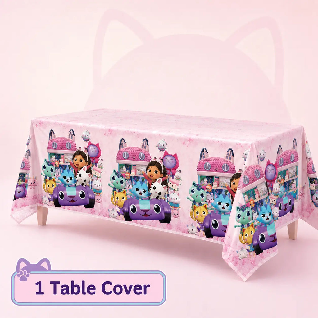 Gabby's Dollhouse Birthday Party Set