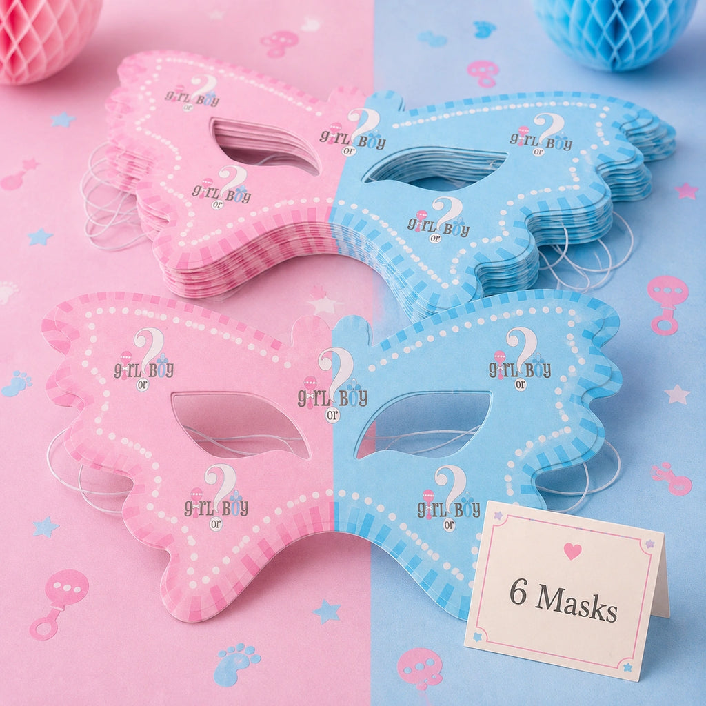 Pink & Blue Gender Reveal Party Set