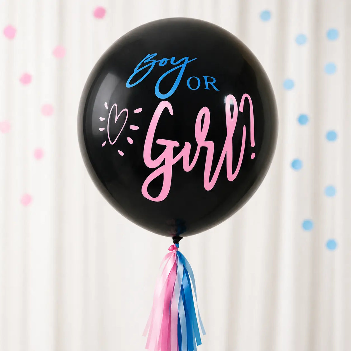 Boy or Girl Gender Reveal Balloon 36"