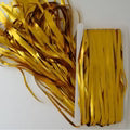 Metallic Fringe Curtain 1 × 2 m