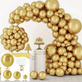 Gold Balloon Decoration Set