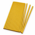 Golden Straws Pack of 25