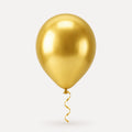 Gold Latex Balloon Individual Packs