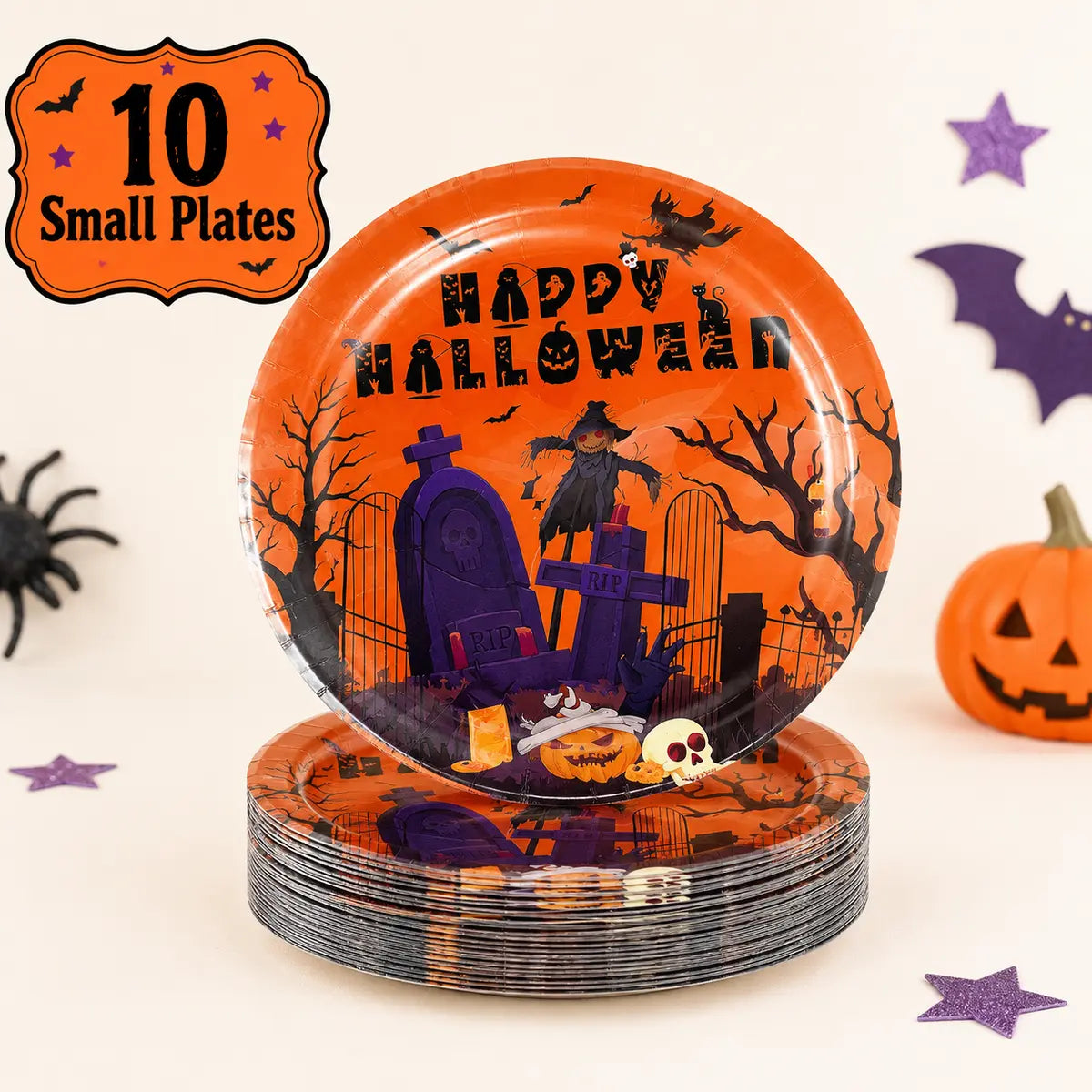 Halloween Party Tableware Set