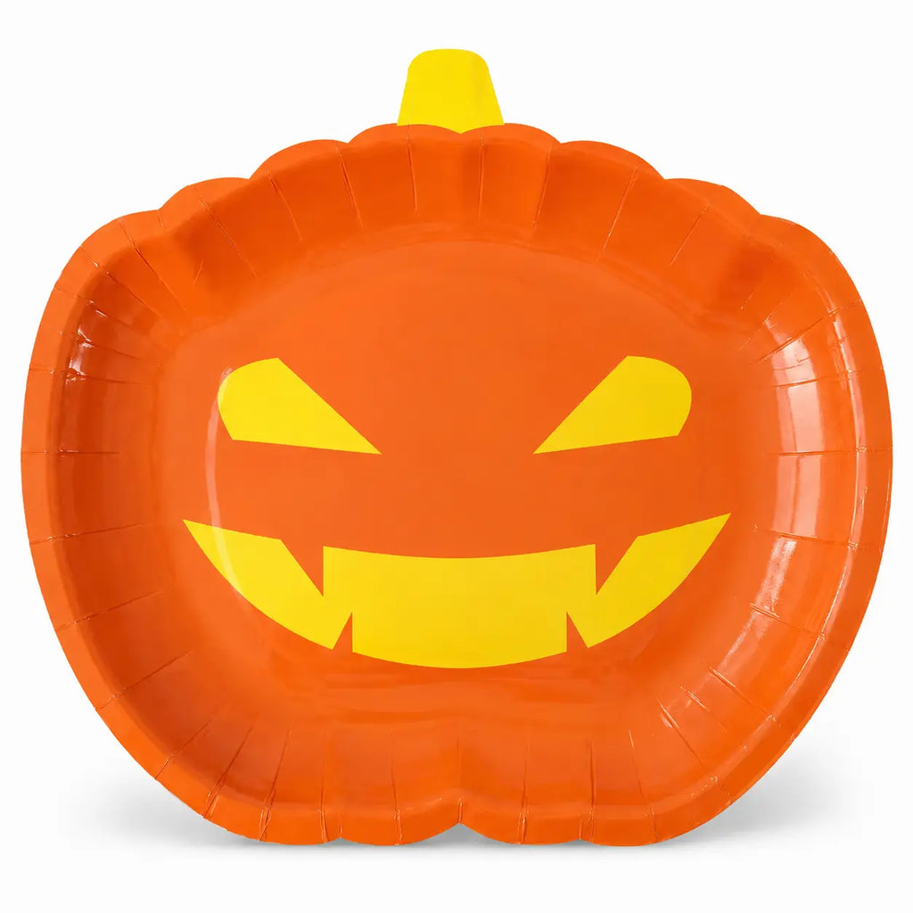 Halloween Pumpkin Plates – Sets of 8