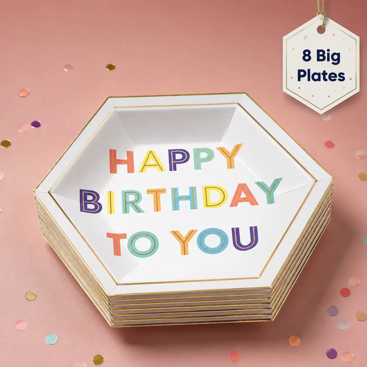 Colorful Happy Birthday Party Set