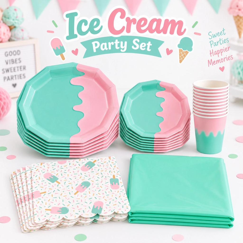 Ice Cream Party Set