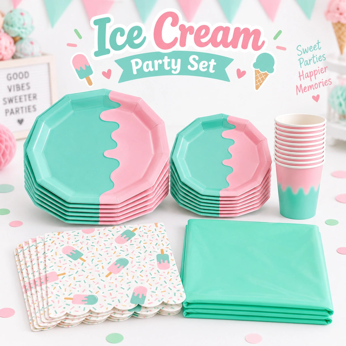 Ice Cream Party Set