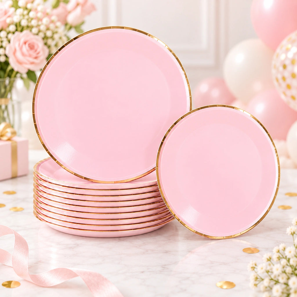 Solid Party Set Light Pink