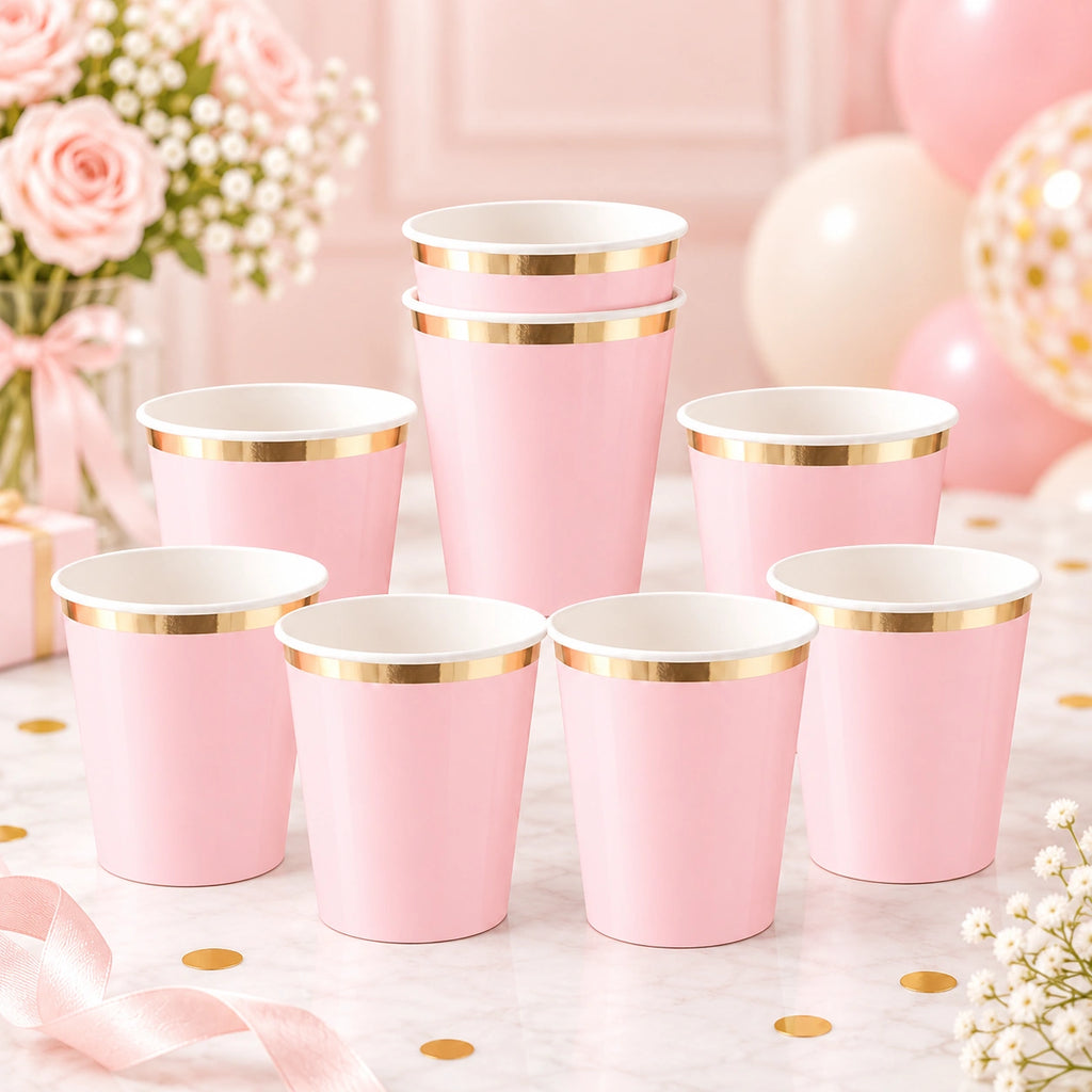 Solid Party Set Light Pink