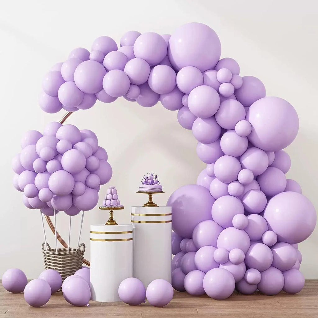 Lilac Balloon Decoration Set