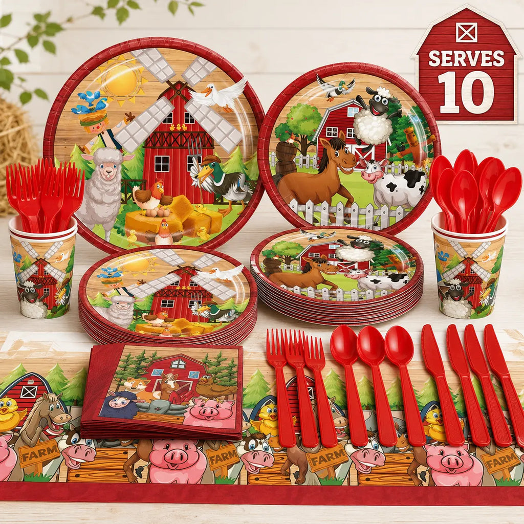Little Farm Birthday Party Set